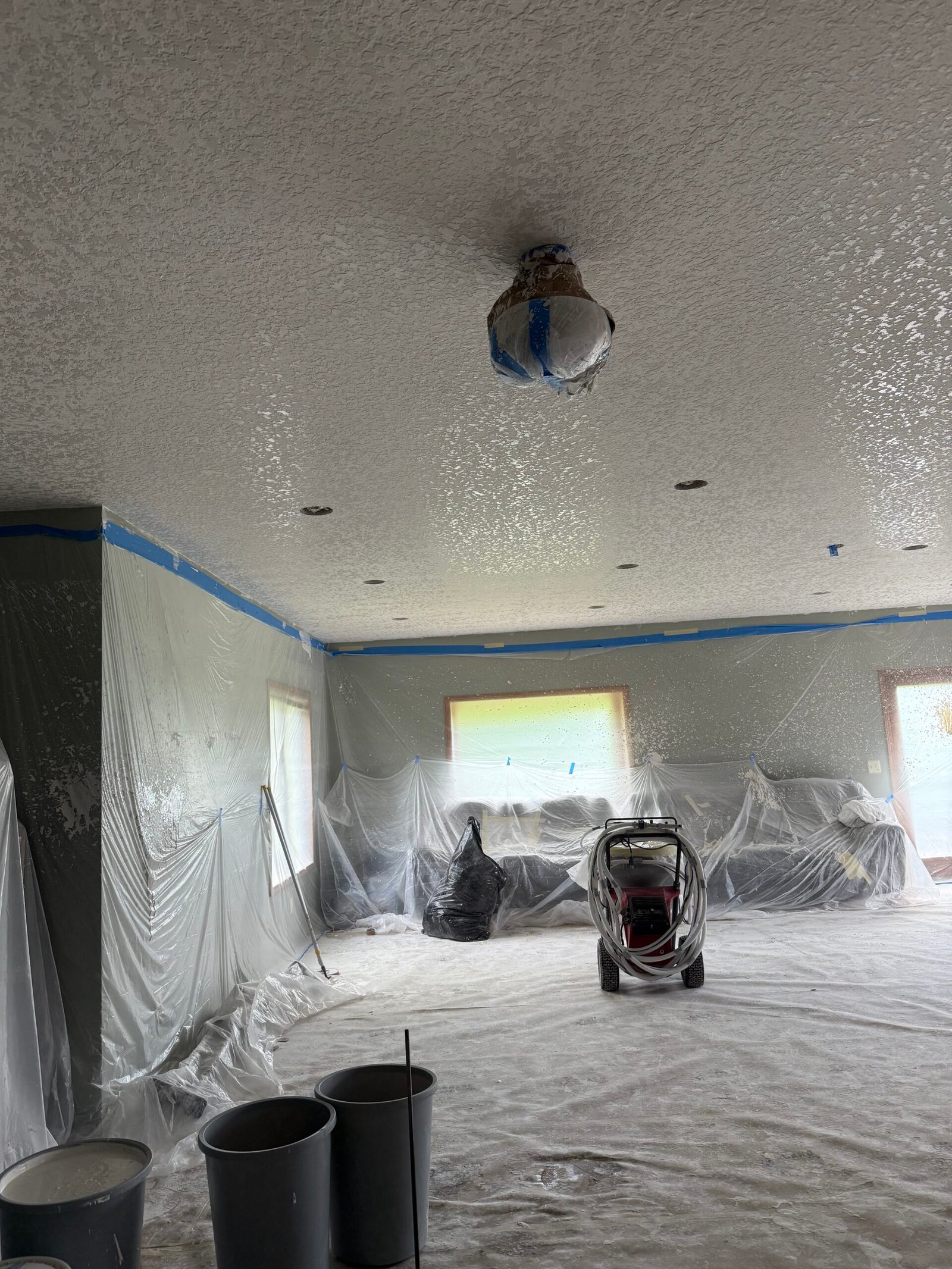 Finished basement drywall by Superior Drywall, Twin Cities MN